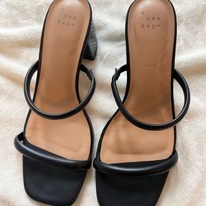 Black heels